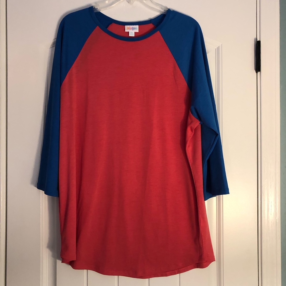 Bubble gum pink & royal blue LLR 2XL Randy